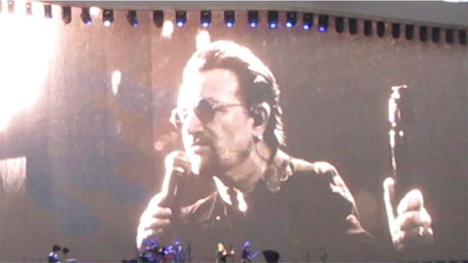 U2 "Running to stand still"